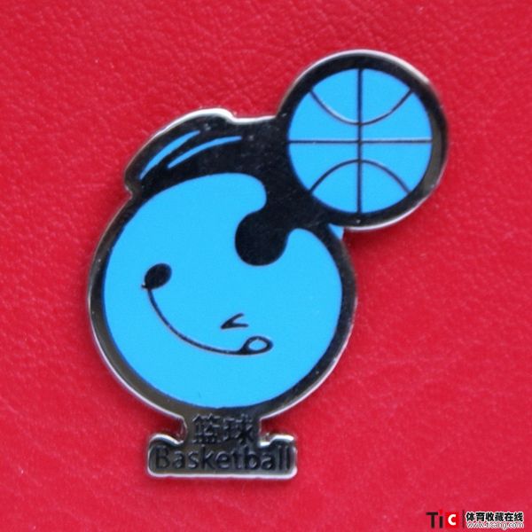 ccc2011年深圳大运会吉祥物比赛项目徽章（篮球）5587