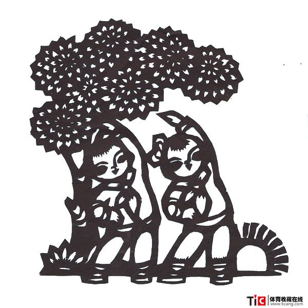 中国剪纸-广播体操