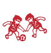 中国体育剪纸-足球-13幅