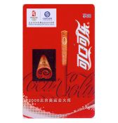 2008年北京奥运吉祥物可口可乐纪念卡—六张