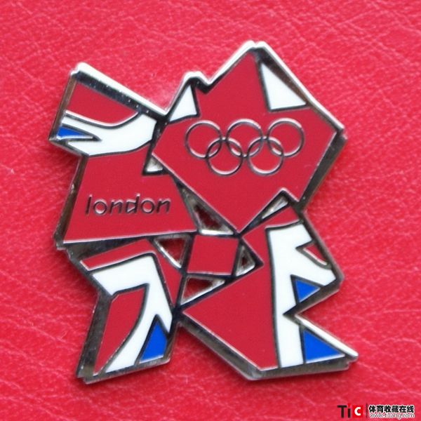 bdc2012年伦敦奥运会会徽英国国旗颜色徽章（1枚）1203